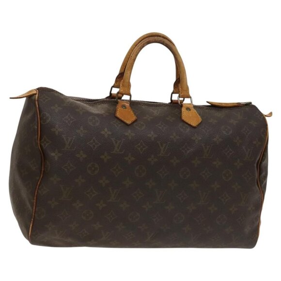 LOUIS VUITTON Monogram Speedy 40 Hand Bag - Picture 8 of 15